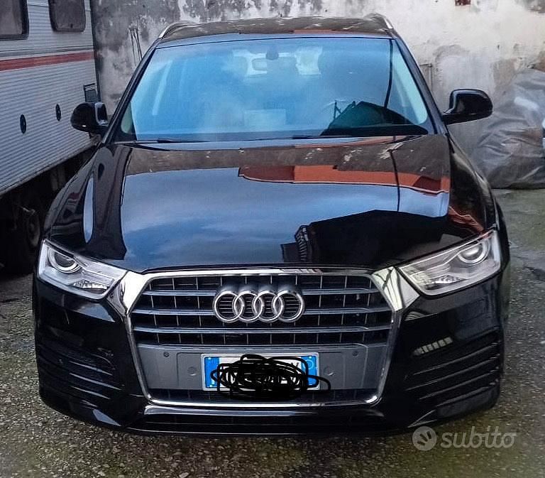 Usata Audi Q3 120 CV (88 kW) 2017 Nero SUV