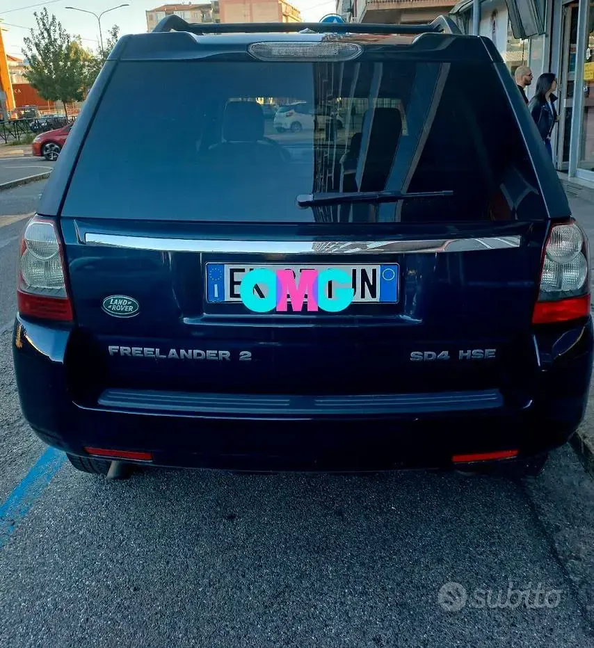 Usata Land Rover Freelander 2 190 CV (139 kW) 2011 Blu SUV