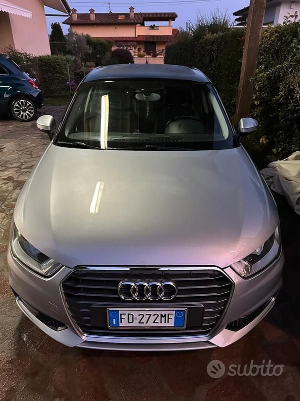 Usata Audi A1 S-Line 90 CV (66 kW) 2015 Grigio Utilitaria