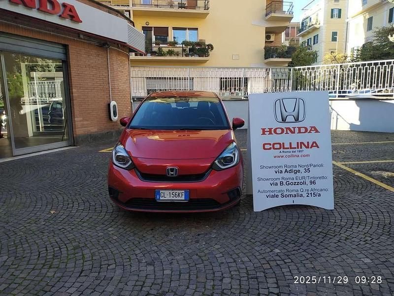 Rosso Usata 2022 Honda Jazz Elegance Due volumi | 17.900 € (Buon prezzo) - Immagine 1/4