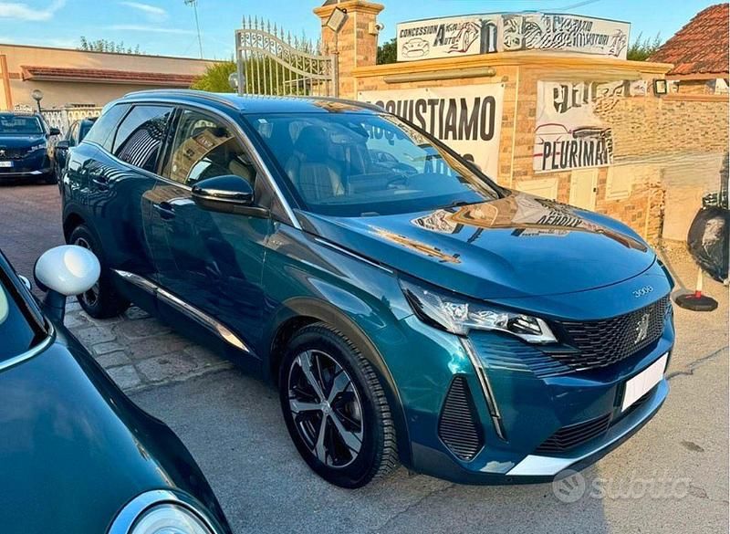 Usata Peugeot 3008 GTi 131 CV (96 kW) 2020 Blu SUV