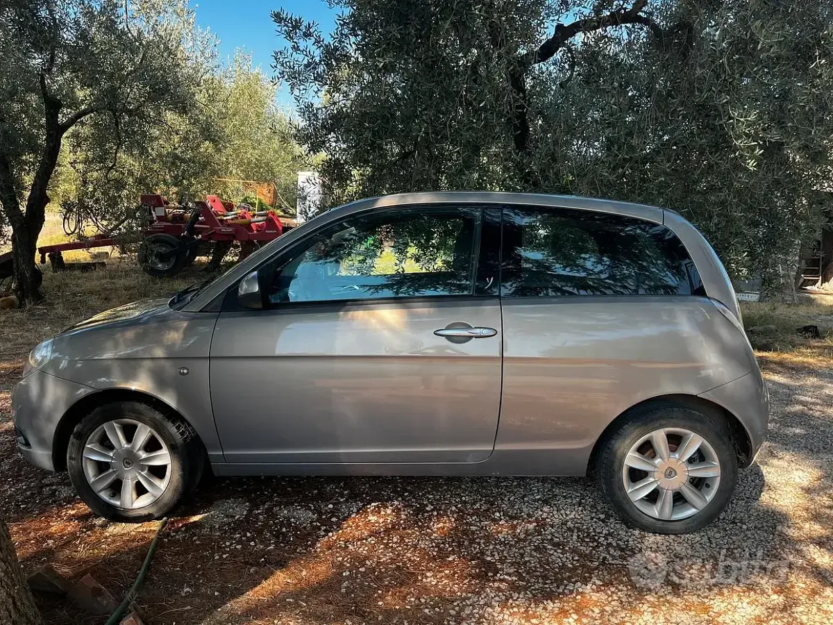 Usata Lancia Ypsilon 75 CV (55 kW) 2010 Grigio Utilitaria