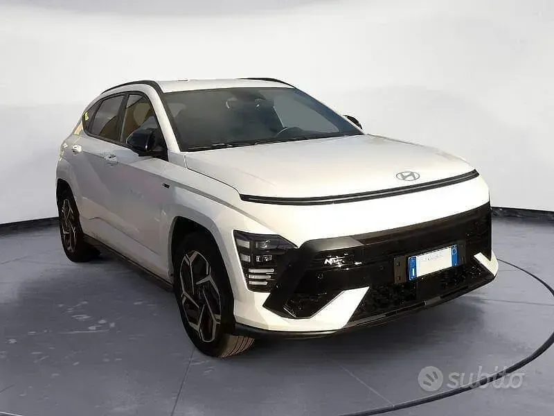 Usata Hyundai Kona N Line 129 CV (94 kW) 2025 Bianco SUV