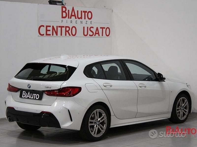 Usata BMW 116 M Sport 116 CV (85 kW) 2020 Bianco Utilitaria