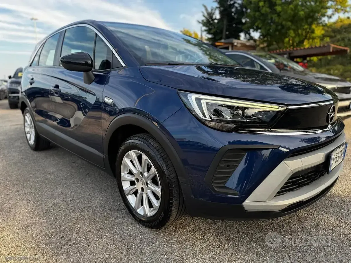 Usata Opel Crossland Elegance 83 CV (61 kW) 2021 Bluazzurro SUV