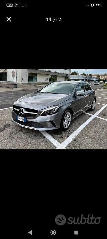 Usata Mercedes A180 2017 Grigio Berlina