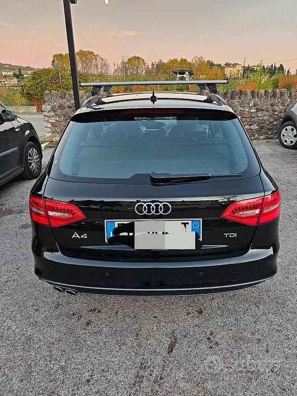 Usata Audi A4 S-Line 120 CV (88 kW) 2015 Nero Station wagon