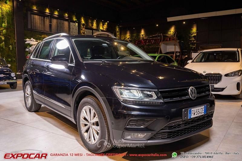 Usata VW Tiguan Sport 150 CV (110 kW) 2019 Nero SUV