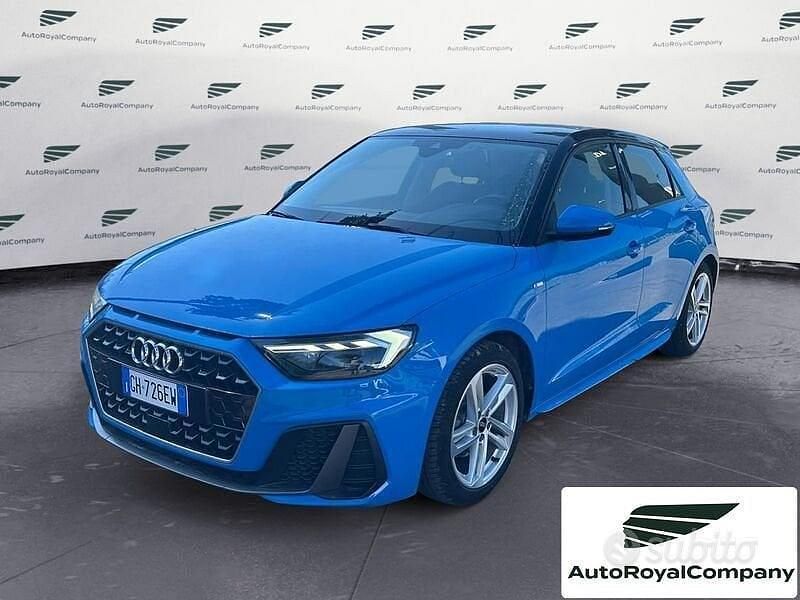 Usata Audi A1 Sportback S-Line 110 CV (80 kW) 2022 Blu Utilitaria