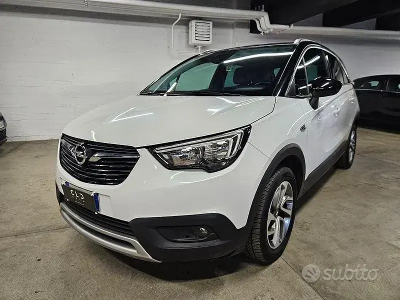 Usata Opel Crossland X 82 CV (60 kW) 2018 Bianco SUV