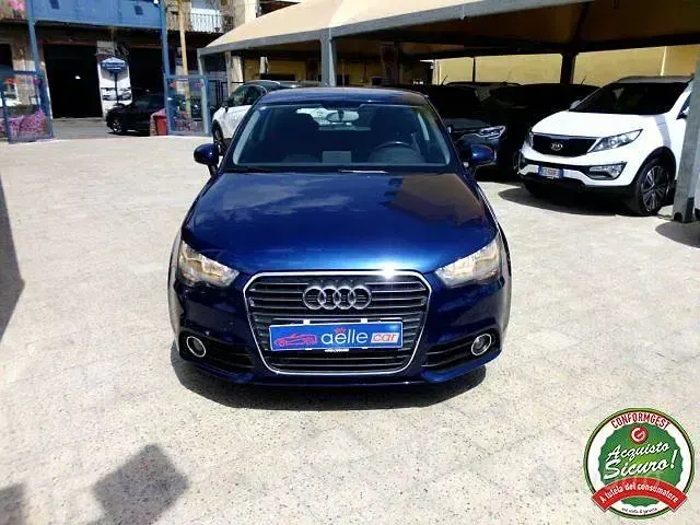 Usata Audi A1 Ambition 86 CV (63 kW) 2010 Blu Utilitaria