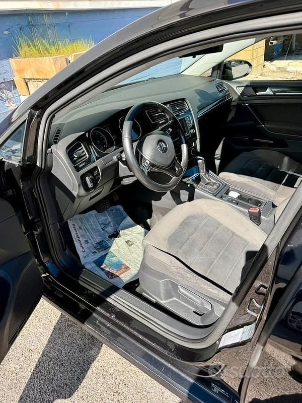 Usata VW Golf VII 125 CV (91 kW) 2014 Nero Berlina