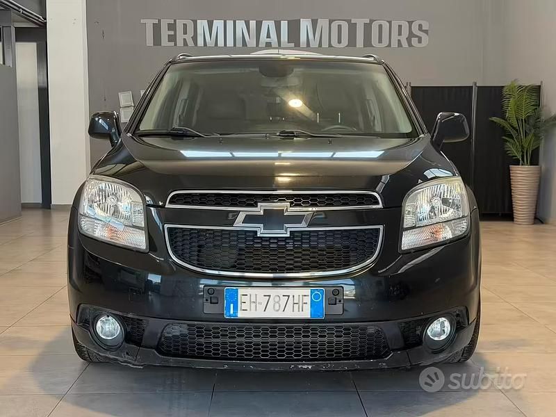 Usata Chevrolet Orlando LT 131 CV (96 kW) 2012 Nero Monovolume