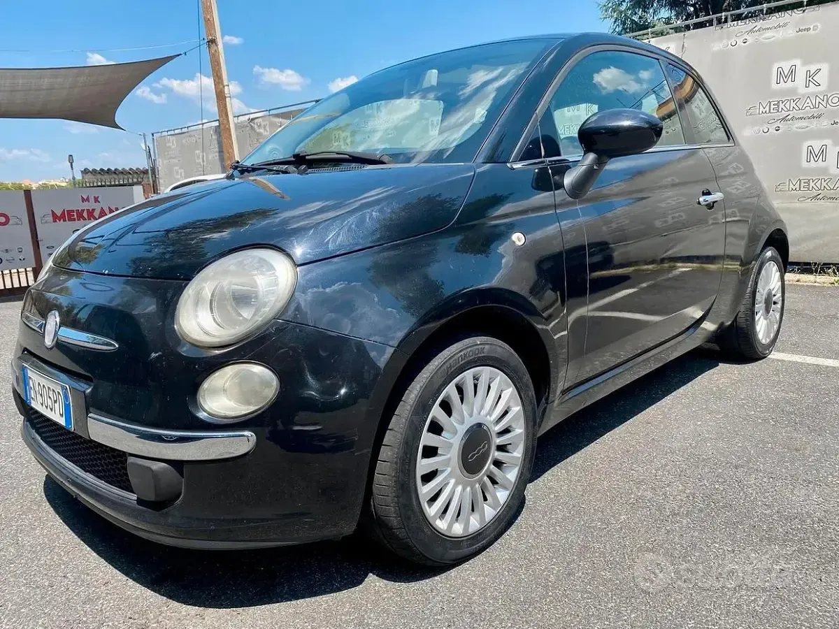 Usata Fiat 500 Lounge 95 CV (69 kW) 2012 Nero Berlina