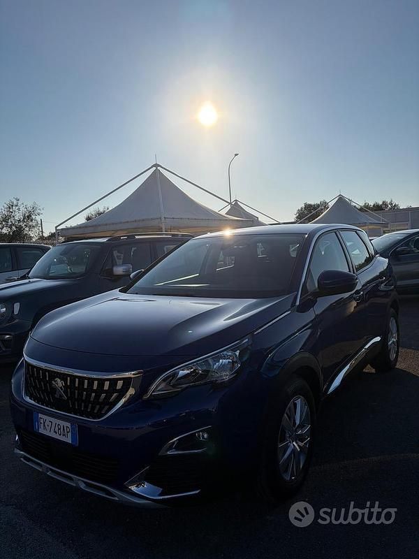 Usata Peugeot 3008 GT-line 119 CV (87 kW) 2017 Blu SUV