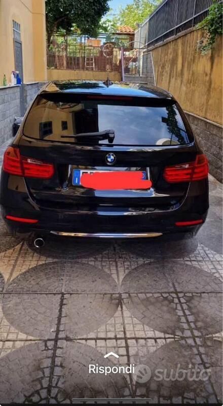 Usata BMW 320 Luxury Line 184 CV (135 kW) 2012 Nero Station wagon
