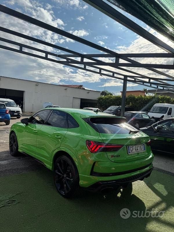 Usata Audi Q3 400 CV (294 kW) 2021 Verde SUV