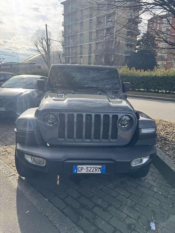 Usata Jeep Wrangler Sahara 272 CV (200 kW) 2023 Grigio SUV