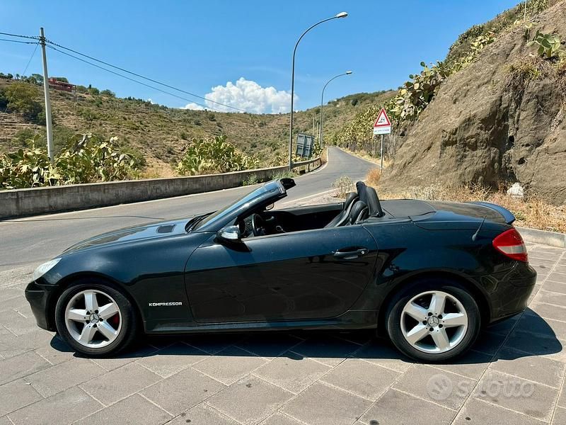 Usata Mercedes SLK200 2006 Nero Cabrio