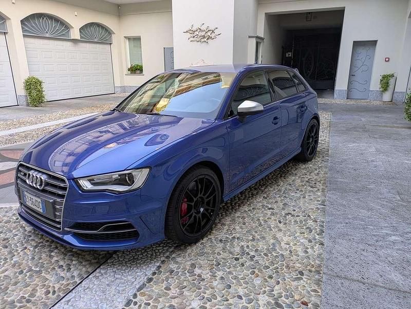 Usata Audi S3 Ambiente 300 CV (220 kW) 2015 Blu/azzurro Berlina