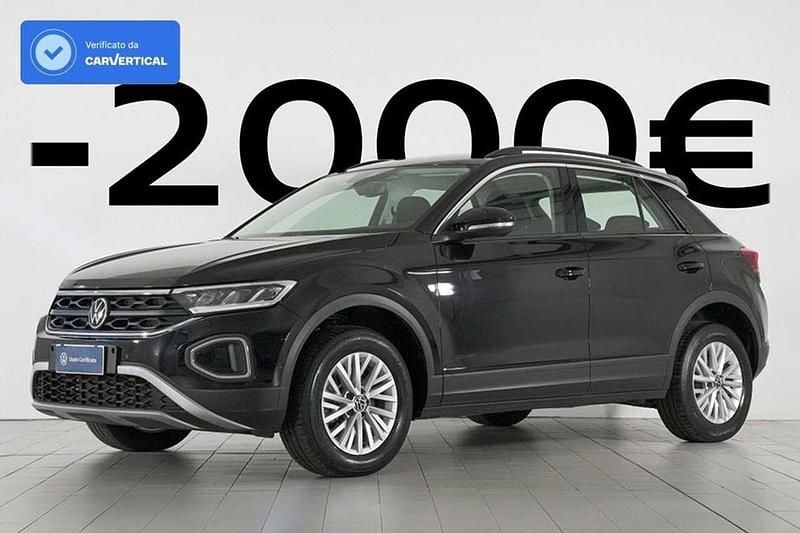 Nero Usata 2024 VW T-Roc Life SUV | 26.800 € (Buon prezzo) - Immagine 1/4