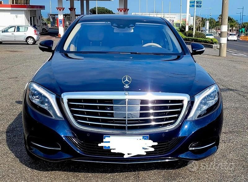 Usata Mercedes S350 2014 Blu Berlina