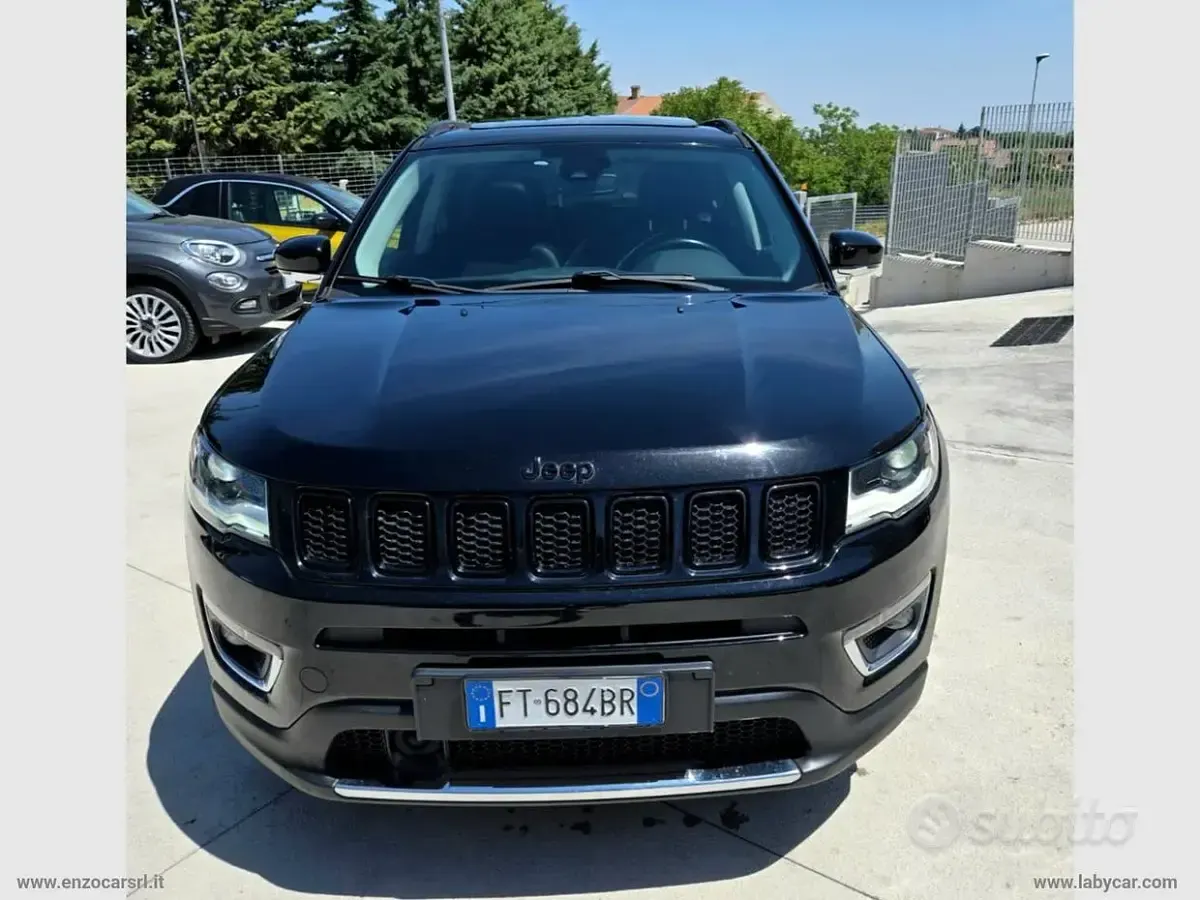 Usata Jeep Compass Limited 120 CV (88 kW) 2018 Nero SUV