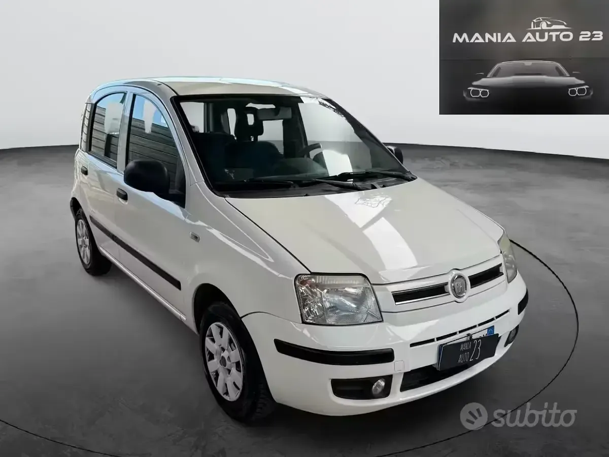 Usata Fiat Panda 75 CV (55 kW) 2011 Bianco Utilitaria