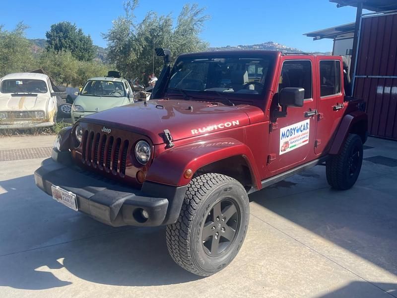 Usata Jeep Wrangler Unlimited Sport 176 CV (129 kW) 2008 Rosso SUV