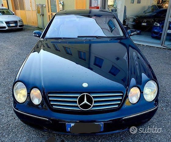 Usata Mercedes CL600 367 CV (269 kW) 2000 Blu Coupé