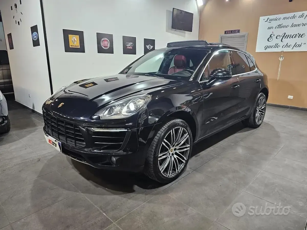 Usata Porsche Macan 250 CV (183 kW) 2015 Nero SUV