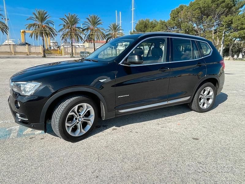 Usata BMW X3 xLine 190 CV (139 kW) 2015 Nero SUV