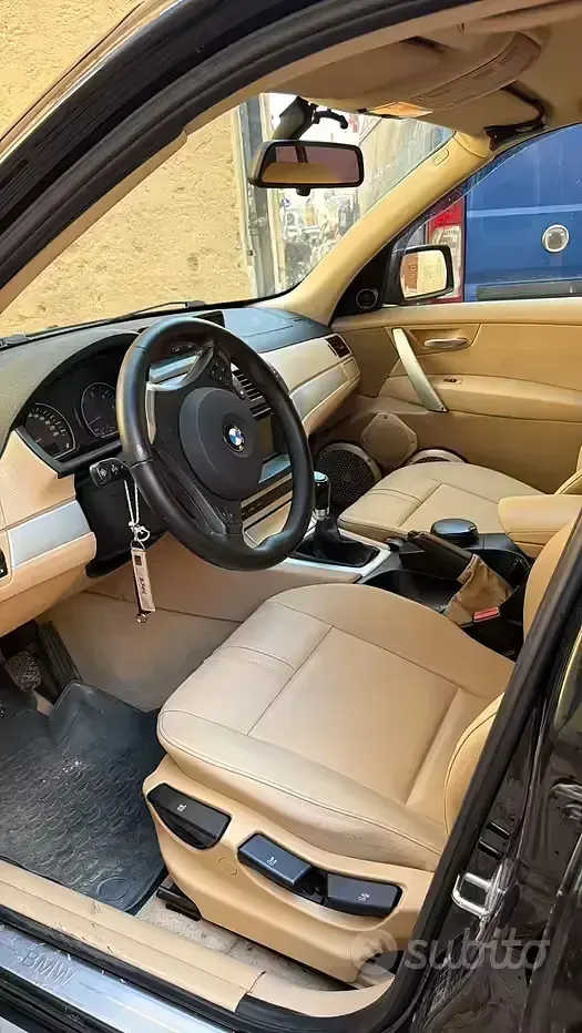 Usata BMW X3 177 CV (130 kW) 2007 Nero SUV