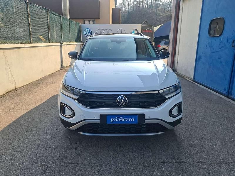 Nuova VW T-Roc Sportline 150 CV (110 kW) 2025 Pure white tetto nero SUV