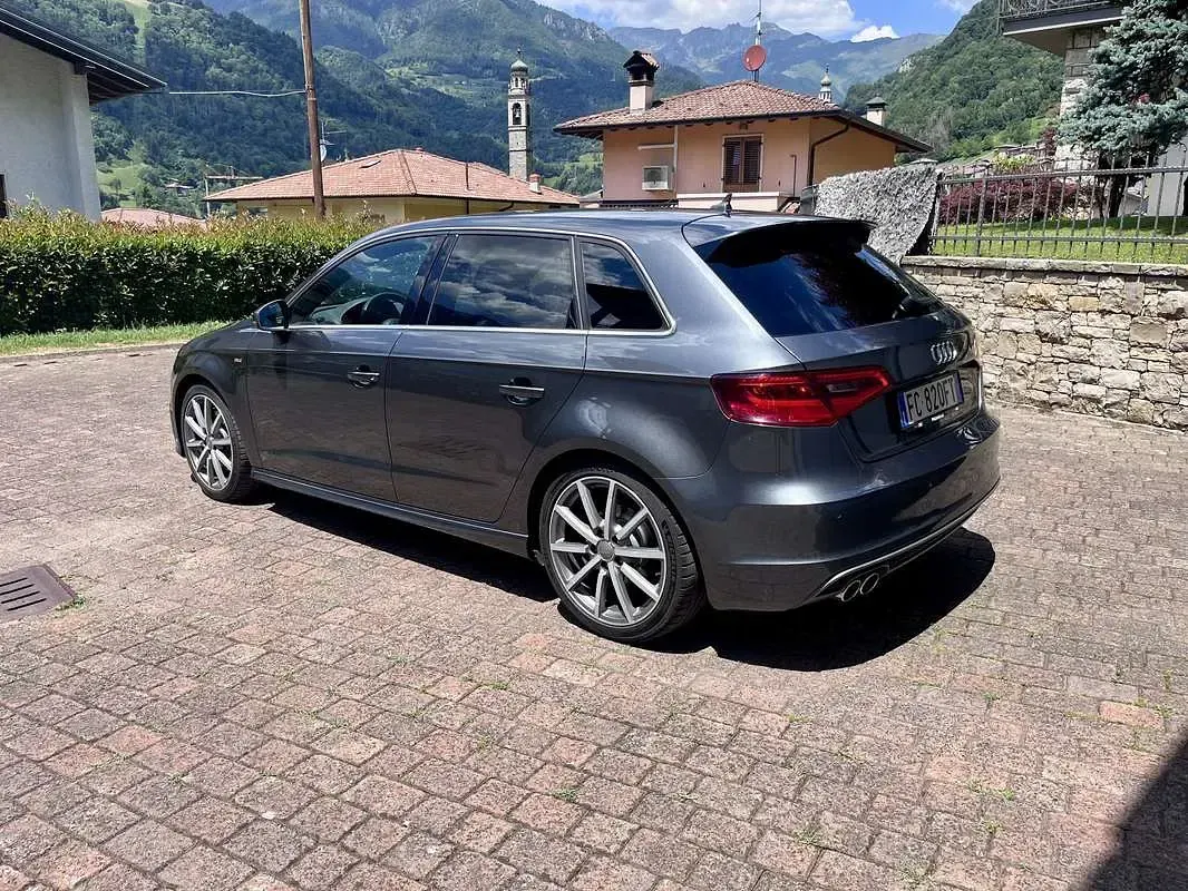 Usata Audi A3 S-Line 179 CV (131 kW) 2016 Grigio Berlina