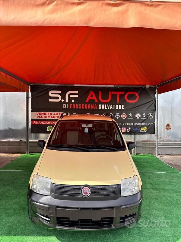 Usata Fiat Panda Active 60 CV (44 kW) 2009 Giallo Utilitaria