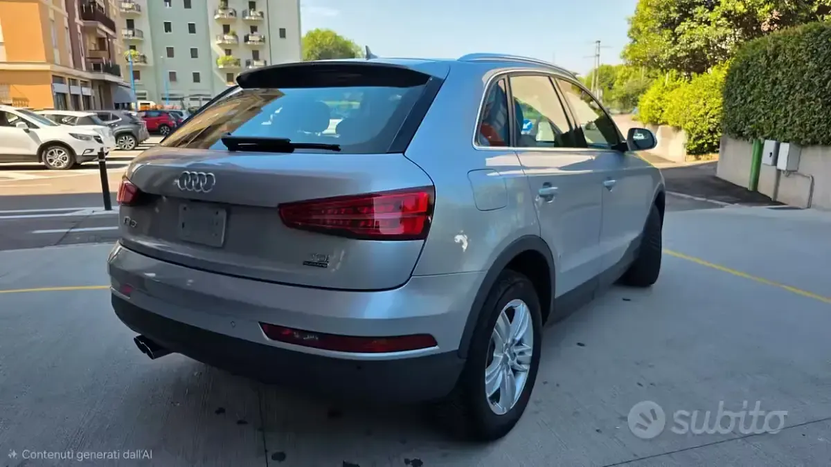 Usata Audi Q3 Ambiente 150 CV (110 kW) 2015 Grigio SUV