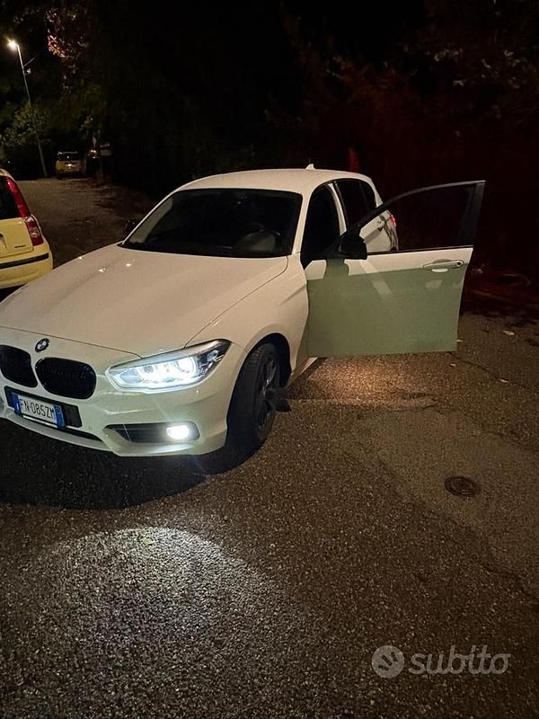 Usata BMW 116 2018 Bianco Utilitaria