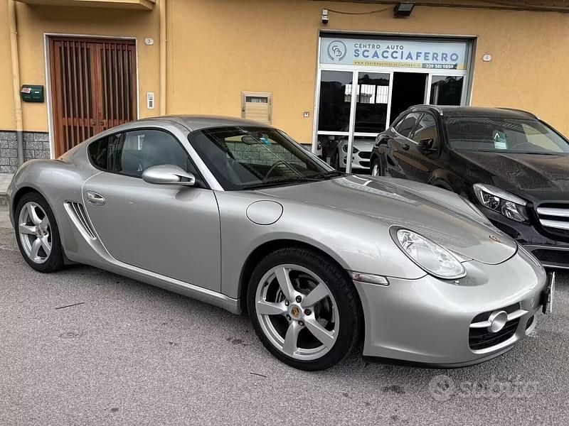 Usata Porsche Cayman 245 CV (180 kW) 2008 Grigio Coupé