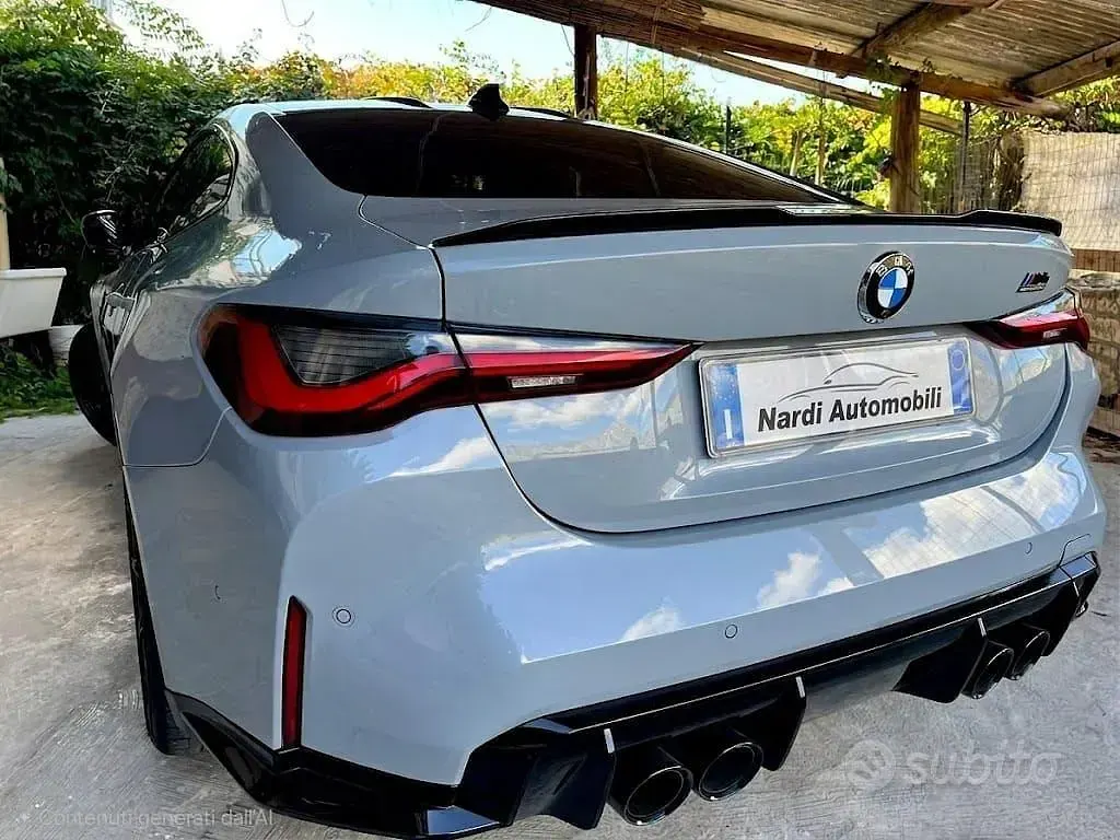 Usata BMW M4 Competition Edition 510 CV (375 kW) 2021 Grigio Coupé