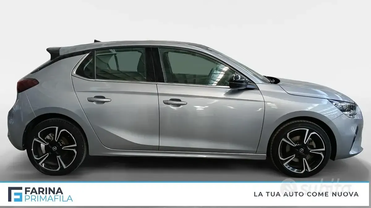 Usata Opel Corsa Elegance 101 CV (74 kW) 2021 Grigio Utilitaria