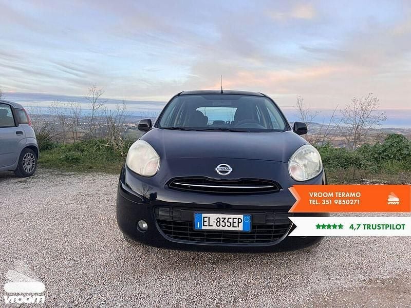 Usata Nissan Micra 80 CV (58 kW) 2012 Nero Utilitaria