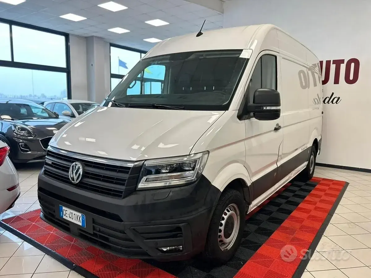 Usata VW e-Crafter 100 kW (136 CV) 2021 Bianco Furgone