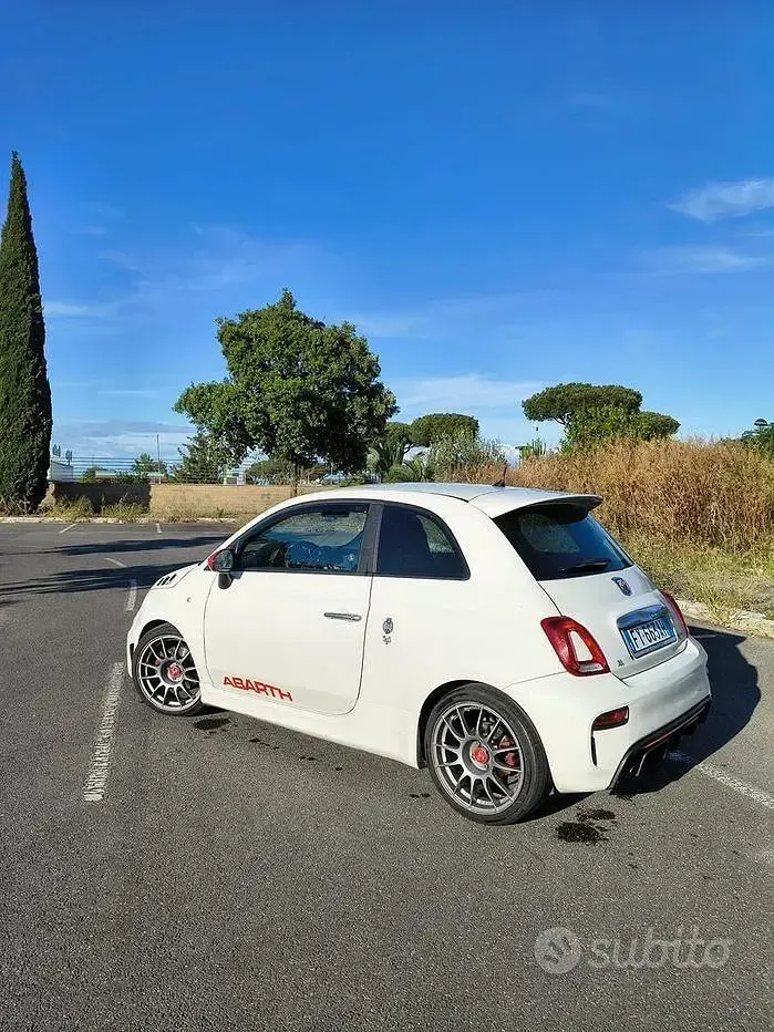Usata Abarth 595 145 CV (106 kW) 2019 Bianco Berlina