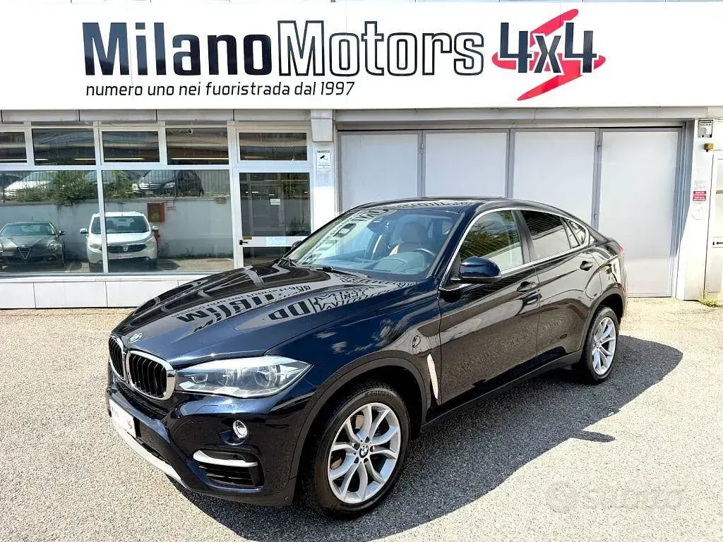 Usata BMW X6 258 CV (189 kW) 2018 Nero SUV