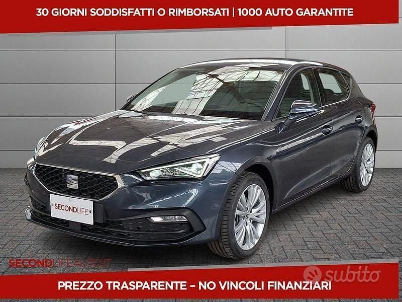 Nuova Seat Leon Business 110 CV (80 kW) 2025 Grigio Berlina