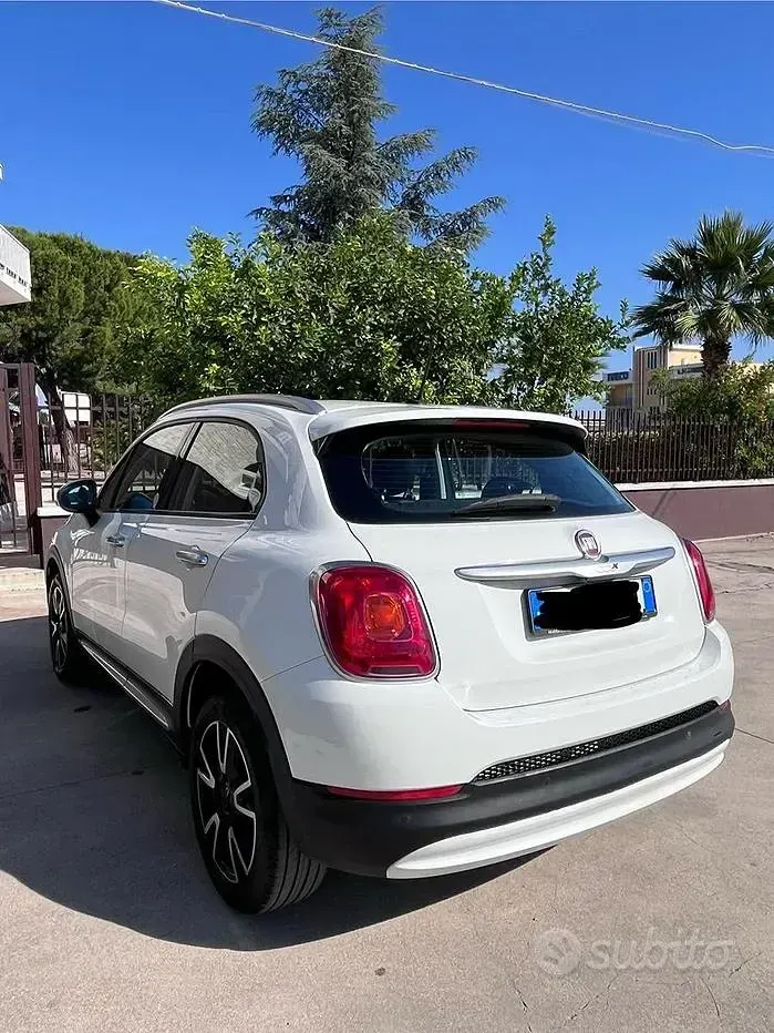 Usata Fiat 500X Mirror 95 CV (69 kW) 2018 Bianco SUV