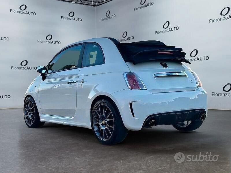 Usata Abarth 595C Turismo 160 CV (117 kW) 2014 Bianco Cabrio
