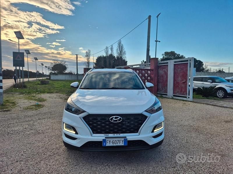 Usata Hyundai Tucson 115 CV (84 kW) 2019 Bianco SUV
