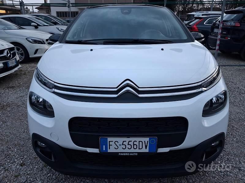 Usata Citroën C3 Shine 75 CV (55 kW) 2018 Bianco Utilitaria